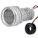 Digital round led volt ammeter 4