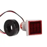 Digital square led volt ammeter 6