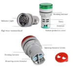 Kf ha351d0ceb07b4c84adc4ac44474e6cd9c round 22mm measuring range 0 99 hz digital display electricity hertz meter frequency meter indicator signal 1