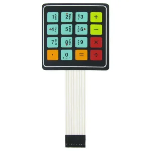 Calculator membrane keypad 5