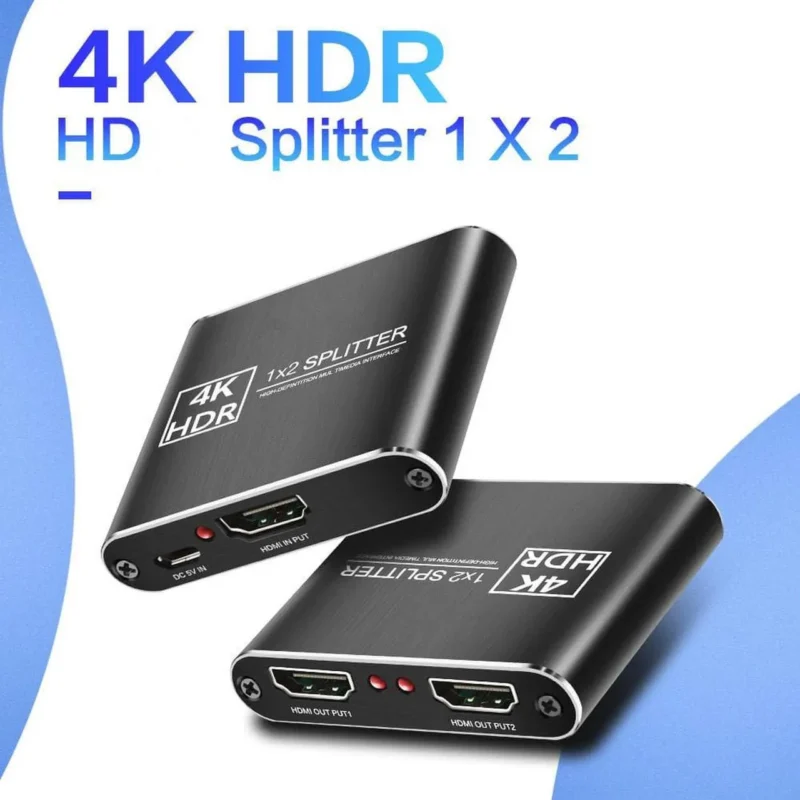 4K-HDMI-Splitter-Aluminum