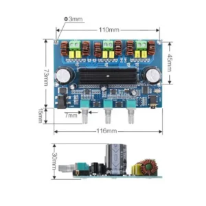 Xh a305 tp3116d2 amplifier 6